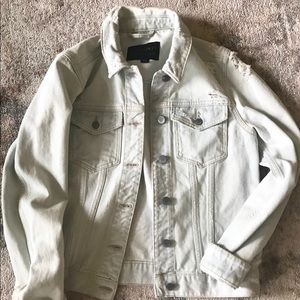 ALL SAINTS DENIM JACKET SIZE 6